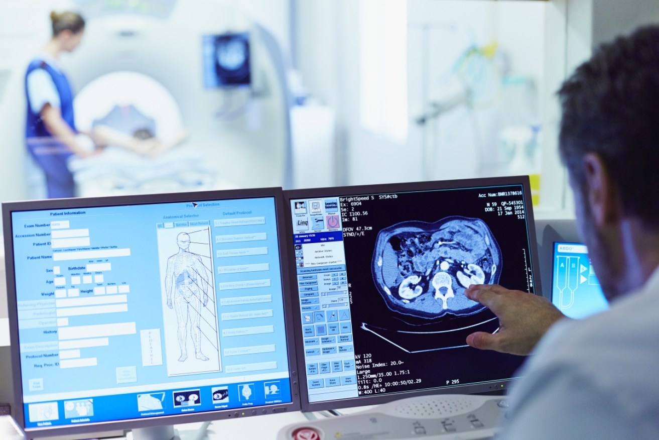 CT scans are being reserved for high priority cases because of a shortage of materials.