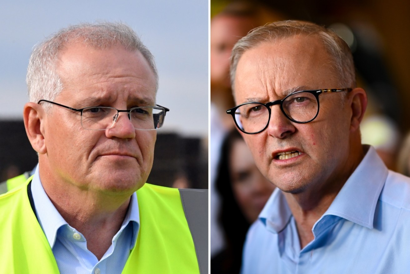 Polls point to a win for Anthony Albanese over the incumbent Scott Morrison.
