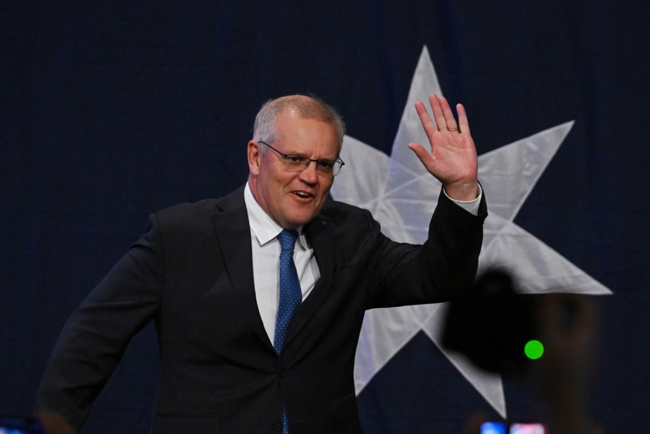 Scott Morrison will stand aside as Liberal leader to allow his party to rebuild, with a new leader to be chosen at the next party meeting.