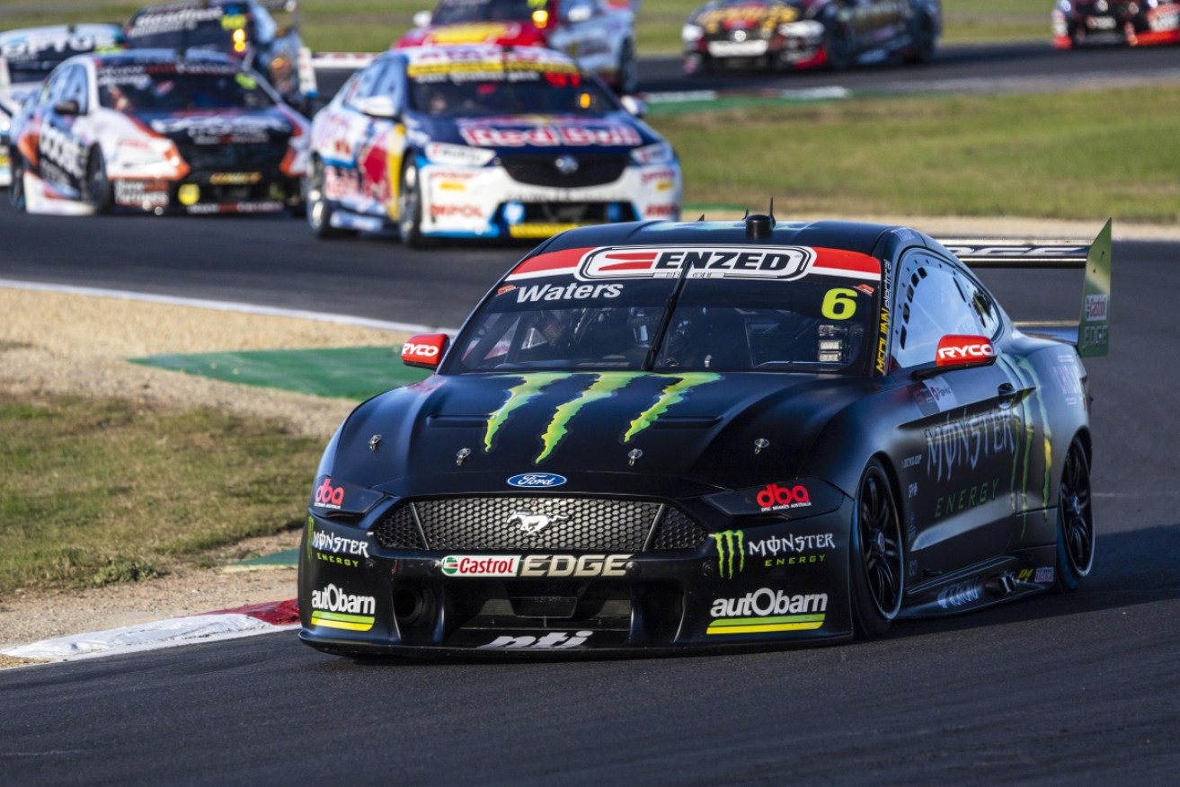 Cameron Waters won two of the three Supercars races at Winton over the weekend. 