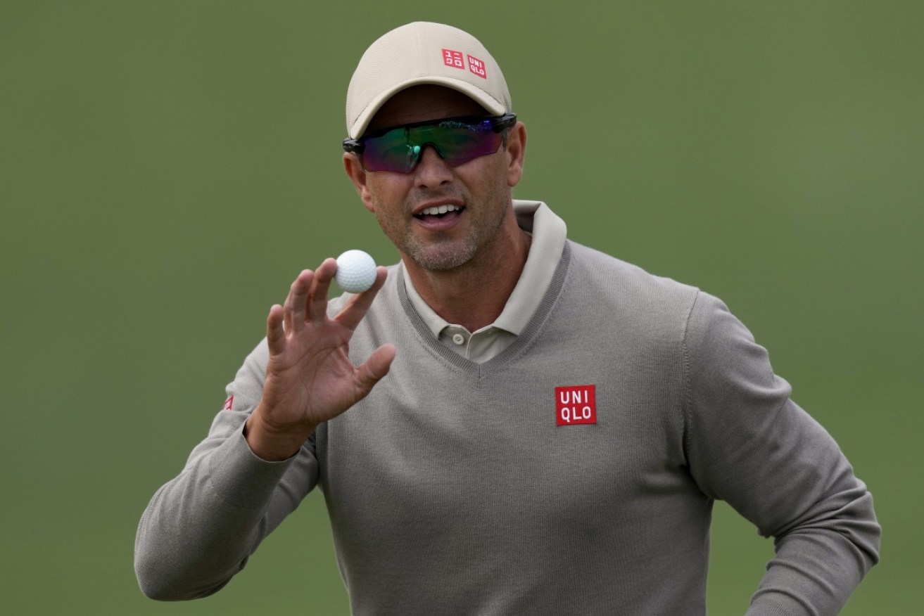 Adam Scott set the tone with an eagle on his first hole.