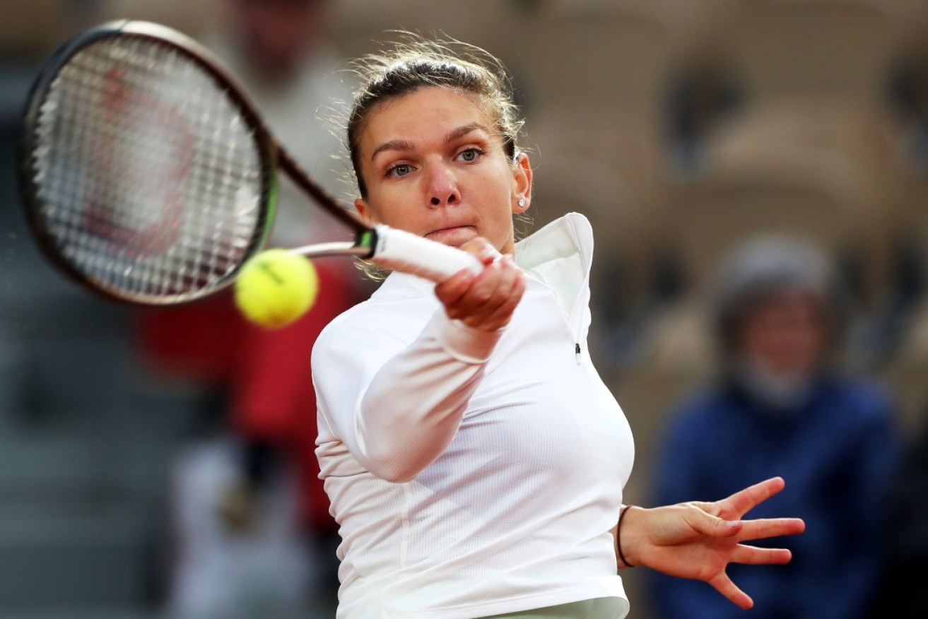 Romania's Simona Halep has defeated Germany's Nastasja Schunk in the French Open first round. 
