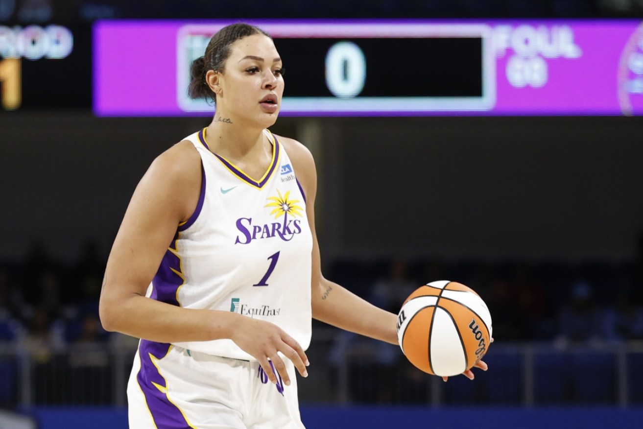Australia's Liz Cambage has parted ways with her WNBA team Los Angeles Sparks.
