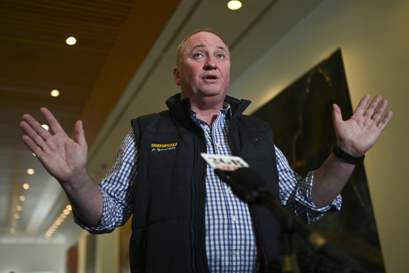 Former deputy prime minister Barnaby Joyce has vowed to quit drinking during Lent.