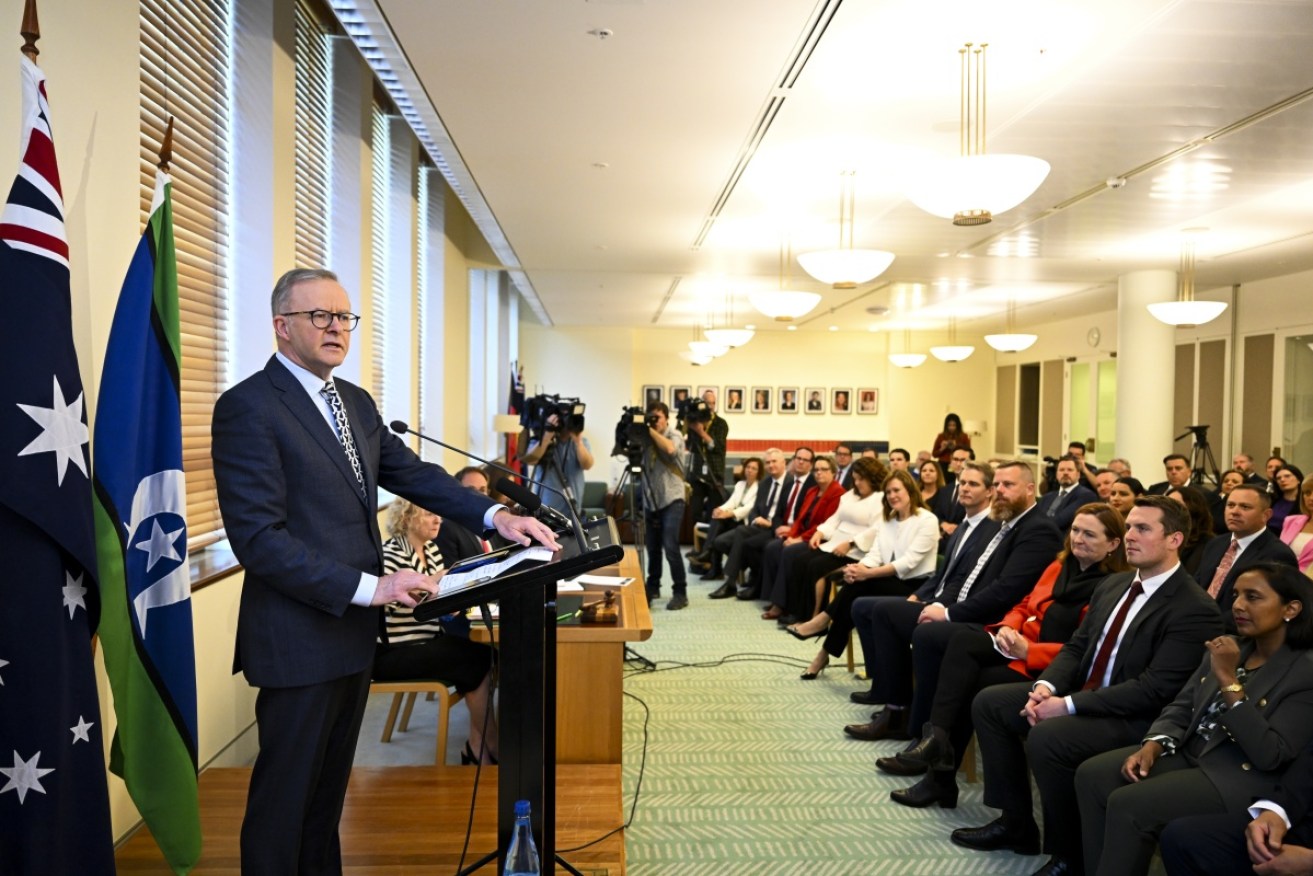 Prime Minister Anthony Albanese has met with his caucus for the first time since the election.