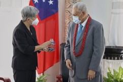 Wong announces major new Samoa partnership
