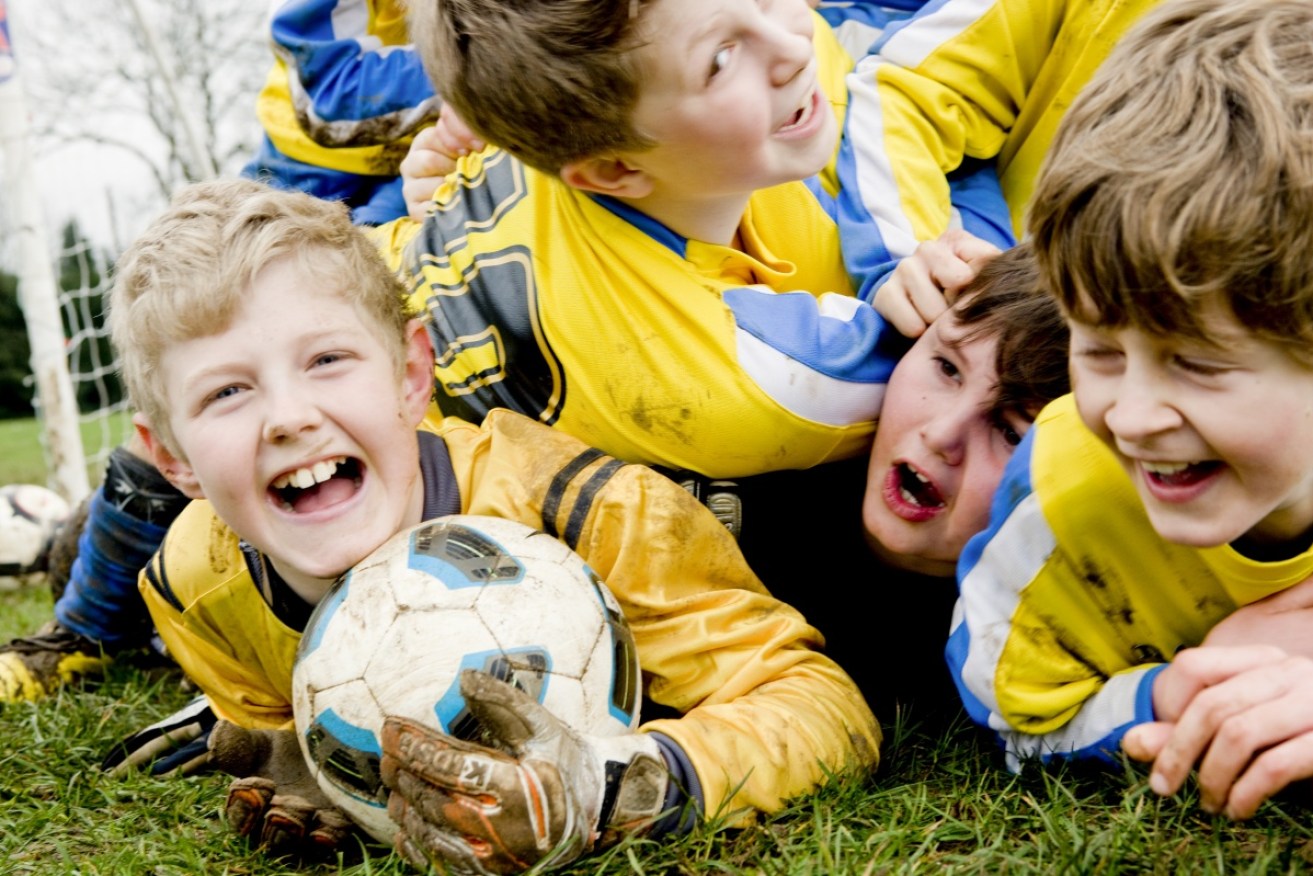 Another study has found that children who play a team sport show less signs of anxiety and depression. 