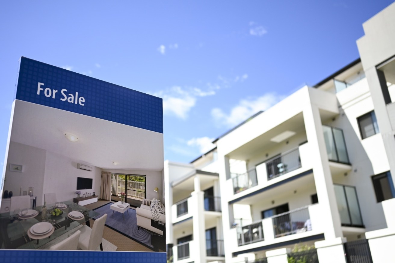 The Australian Bureau of Statistics says housing finance was down sharply in April. 