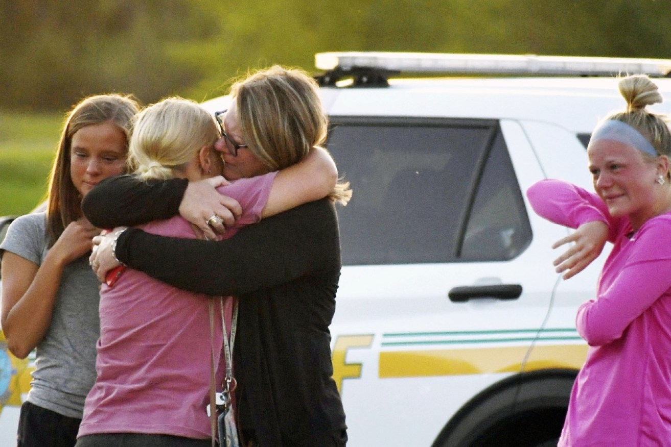 Three people died in a shooting outside the Cornerstone Church on the outskirts of Ames, Iowa.