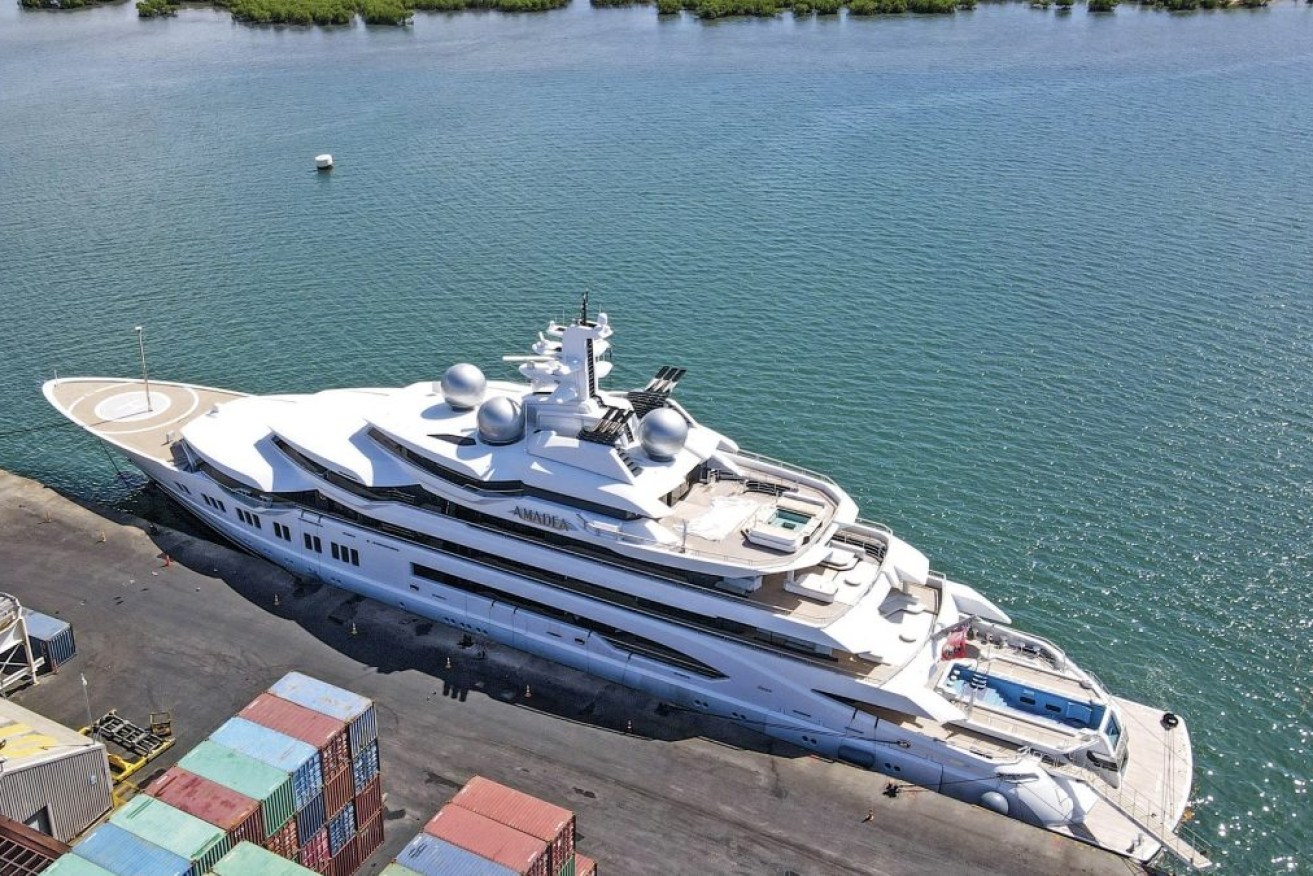 A Fiji court say it's been costing the Pacific nation dearly to keep a seized Russian superyacht.