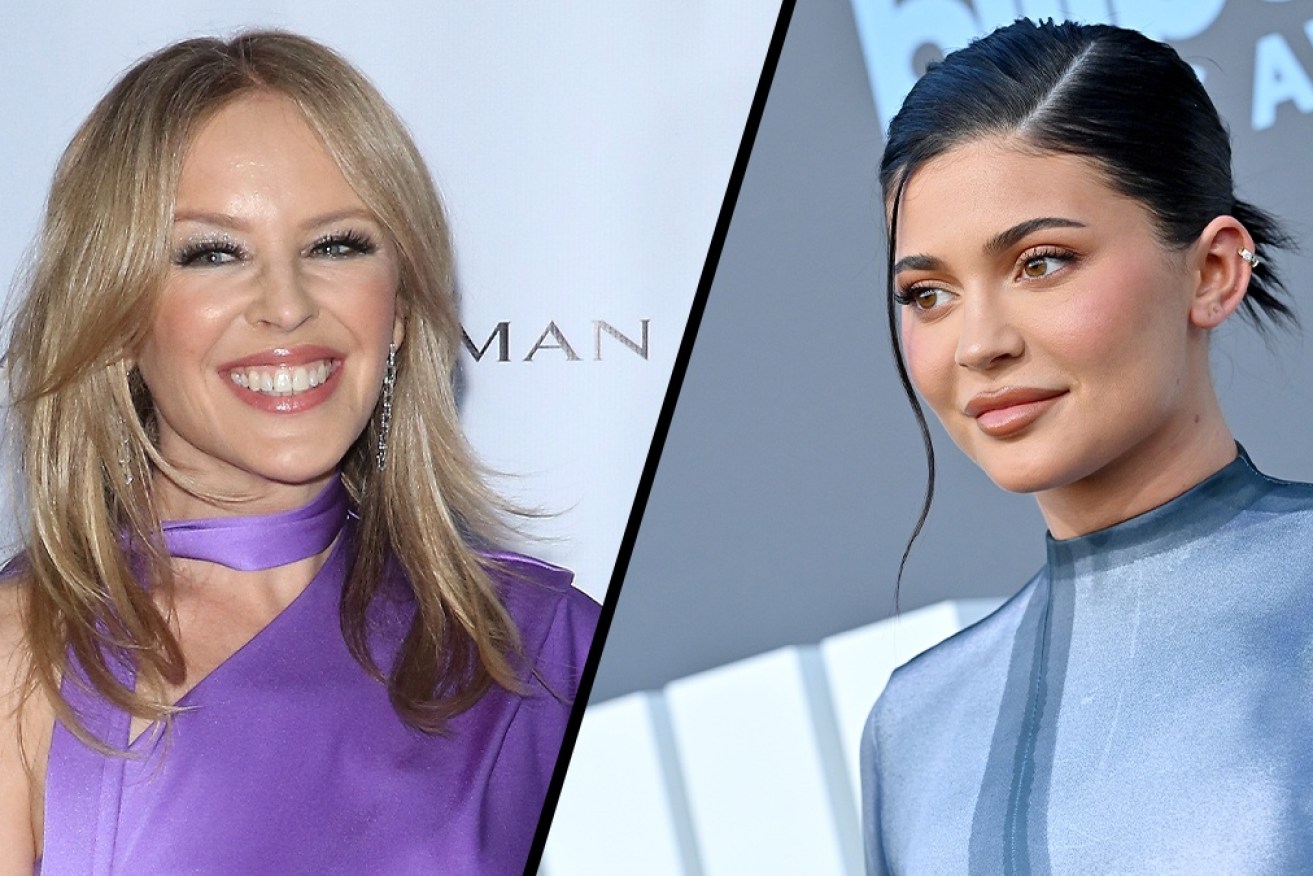 Kylie Minogue said it was "just business" when she blocked Kylie Jenner from trademarking her first name. 