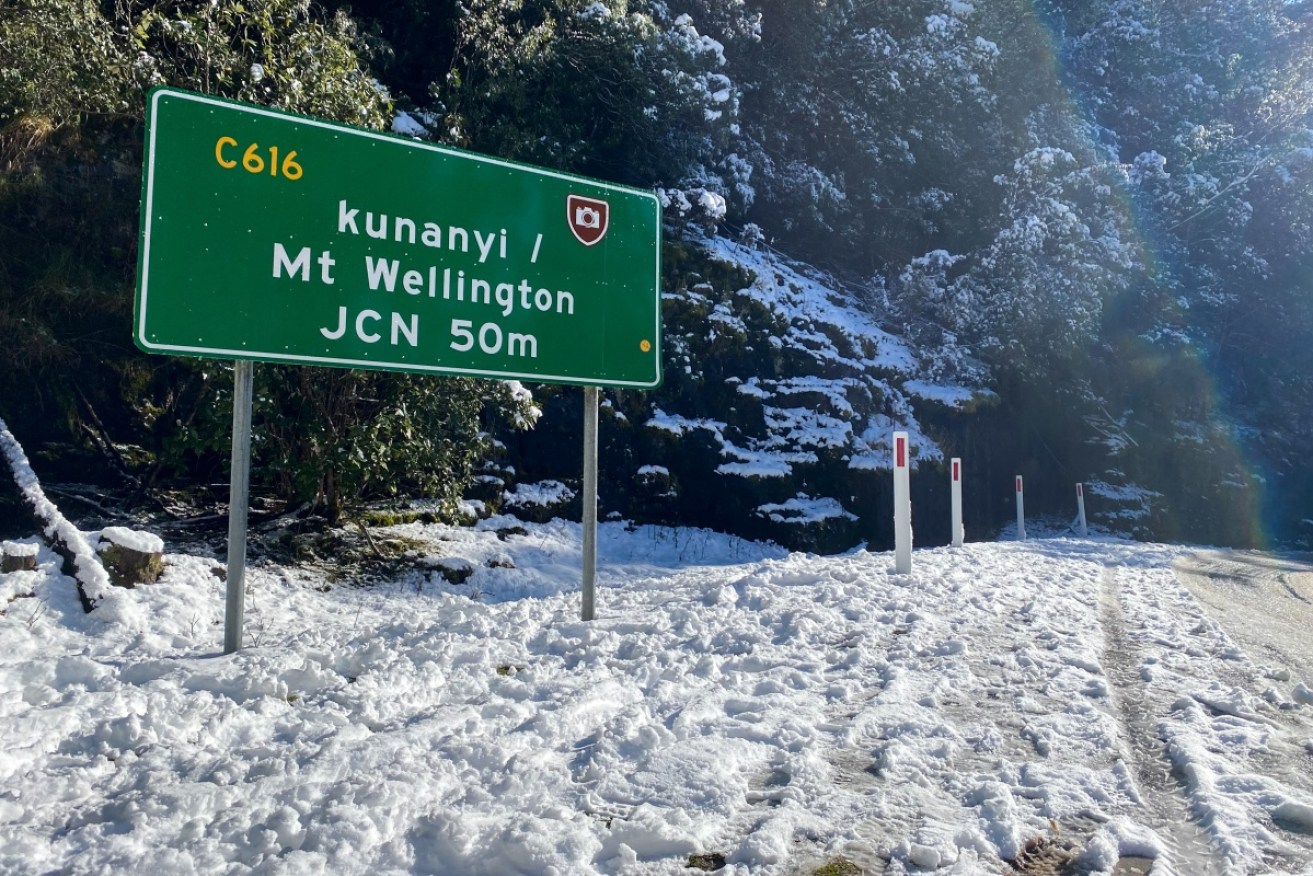 Hobart's popular and scenic Mt Wellington and its surrounds can be treacherous in bad weather.