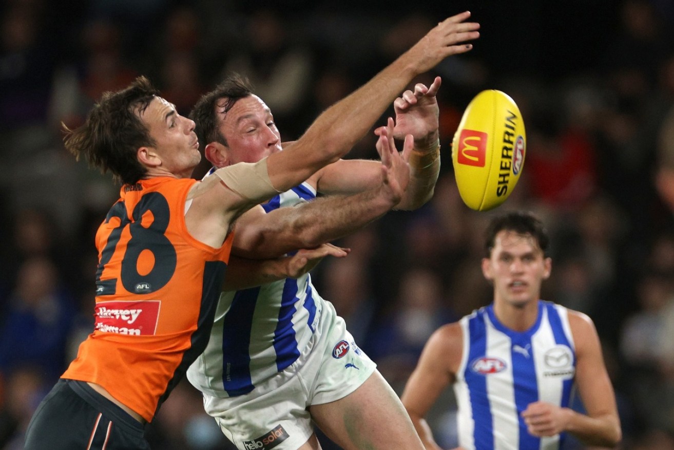 GWS has added further misery to North Melbourne's AFL season with a 49-point win at Marvel Stadium.