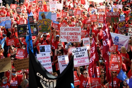 Union fined over NSW teachers&#8217; strikes