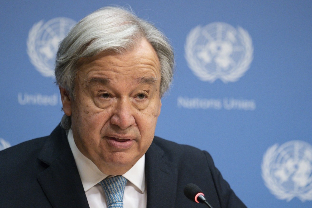 UN Secretary-General Antonio Guterres says G20 nations including Australia must abandon coal.