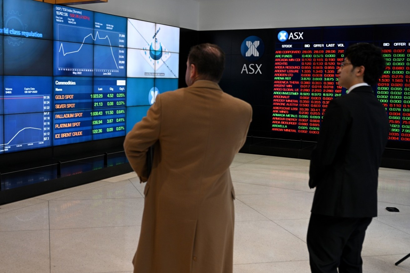 Technology stocks were the biggest losers on the ASX, followed by property and energy.