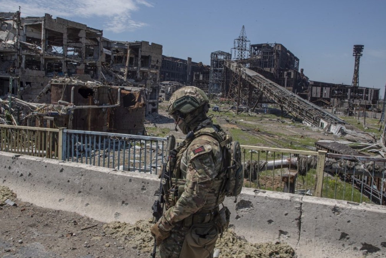 The Azot bombardment echoes earlier battles over the Azovstal steelworks in Mariupol, Ukraine.