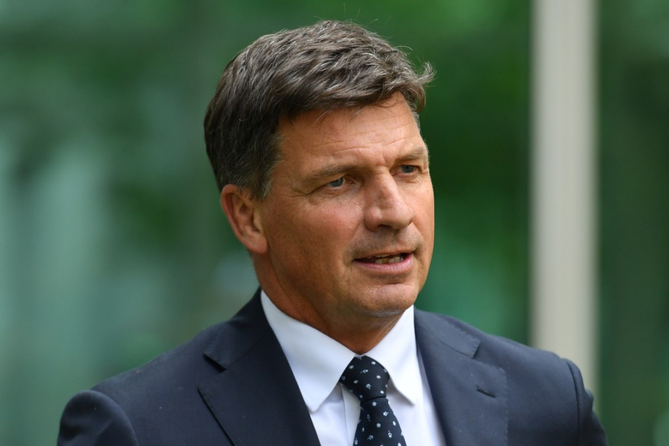 Shadow treasurer Angus Taylor says the government has "no mandate" to tax superannuation. Photo: AAP