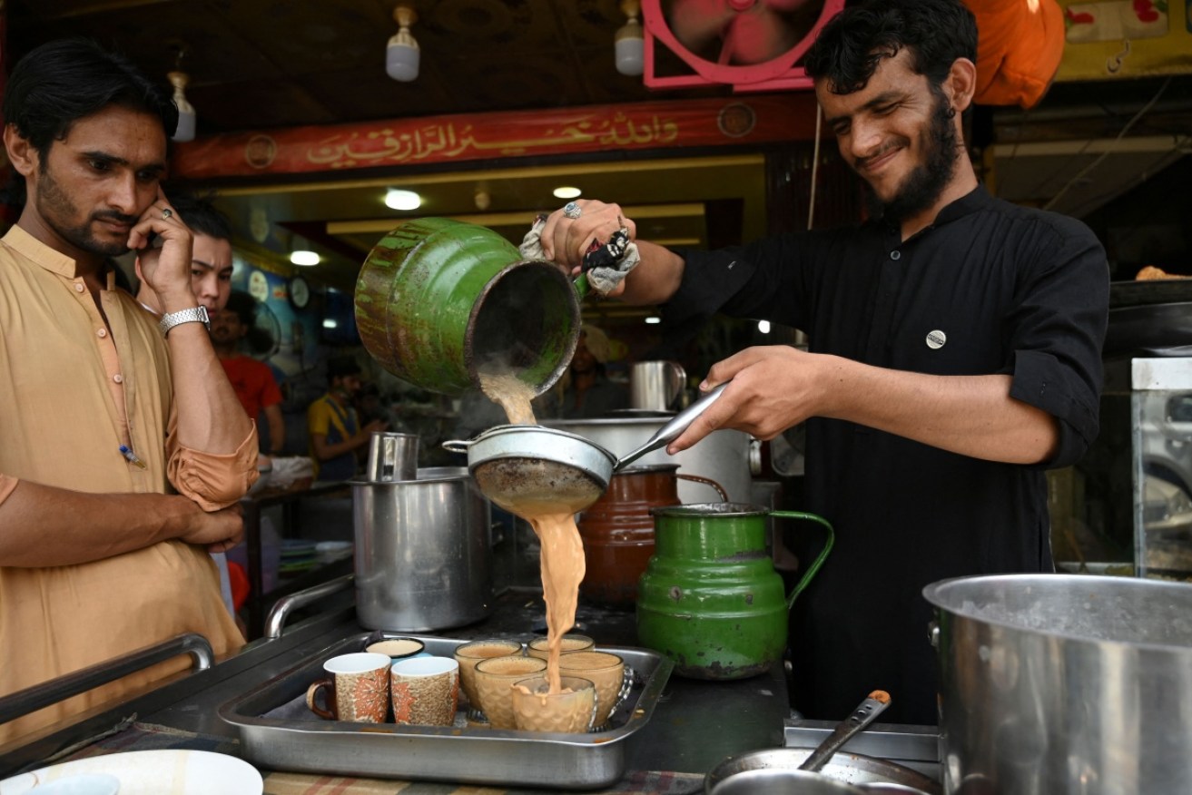 Pakistanis are believed to each drink at least three cups of tea a day on average.