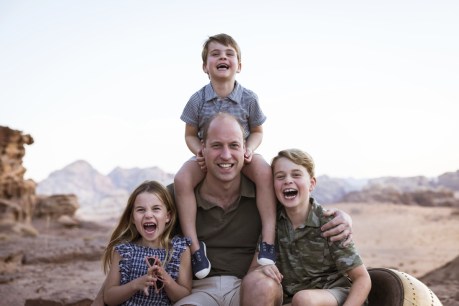 Prince William releases picture of children to celebrate Father’s Day