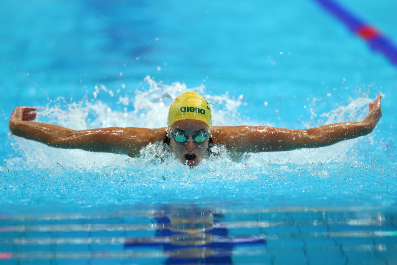 Kaylee McKeown is in for a busy week of swimming events. 