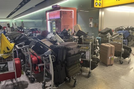 Baggage piles up as air crisis wreaks travel havoc