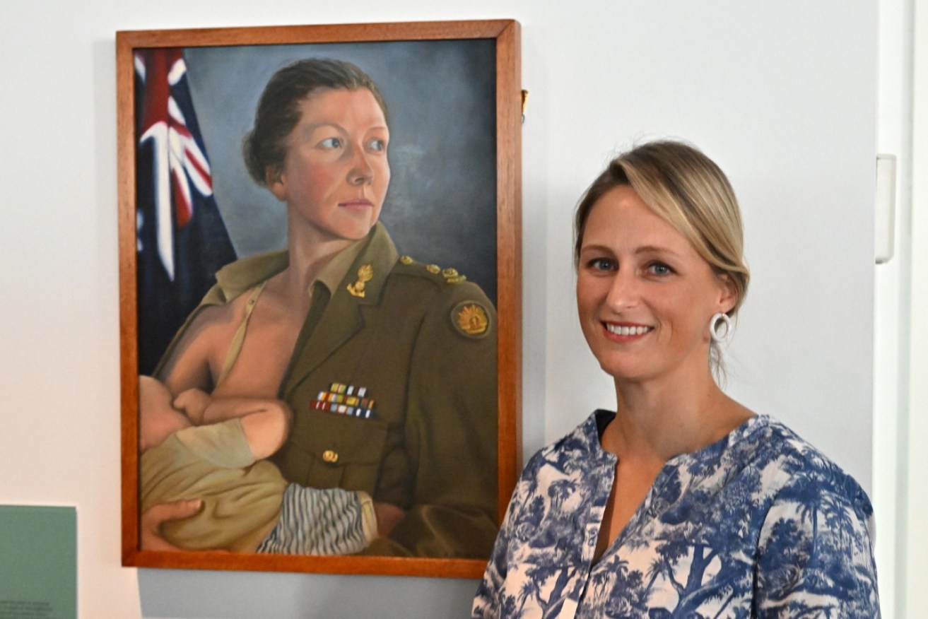 The Promotion by artist Anneke Jamieson is the winner of the Napier Waller Art Prize.