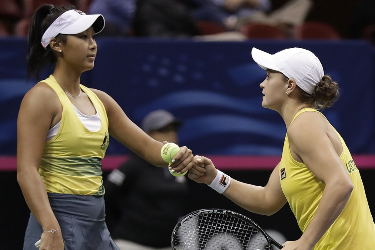 Priscilla Hon has praised Ash Barty for inspiring Australia's Wimbledon hopefuls. 