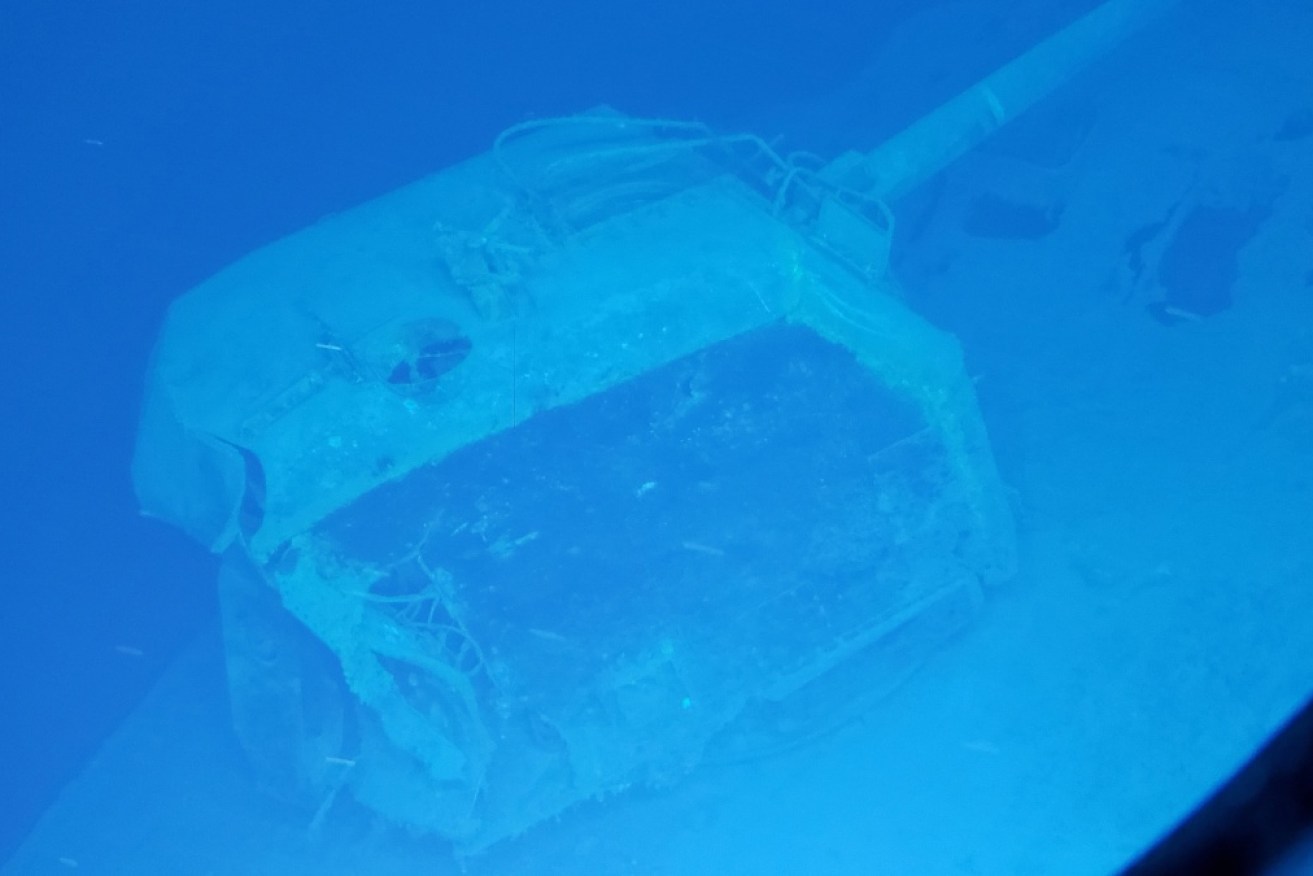 Explorers say at 7km below the surface, the USS Samuel B. Roberts is the deepest shipwreck found. 