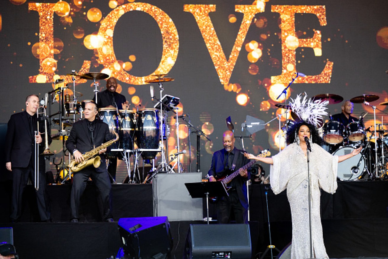 Disco diva Diana Ross, and a Prince Charles treasure, stole some of the show.