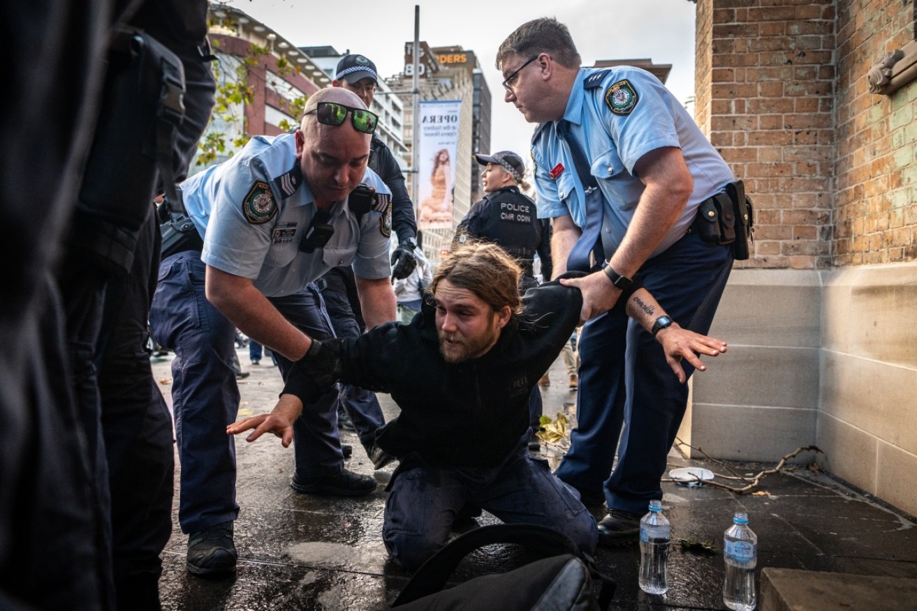 Blockade Australia protesters were hit with stringent bail conditions. <i>Photo: AAP</i> 