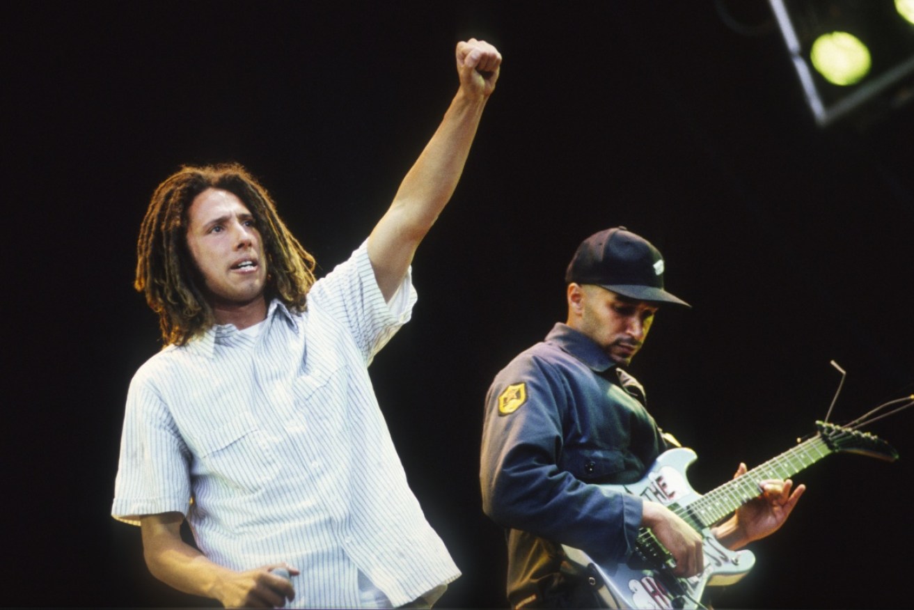A Canadian radio station is playing Rage Against the Machine's biggest hit on repeat.