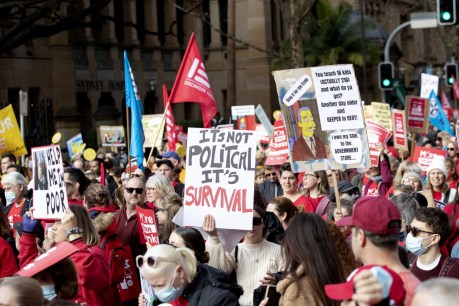 The NSW teachers&#8217; strike is just the tip of the iceberg