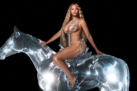 Beyonce stuns in near-naked album cover shot