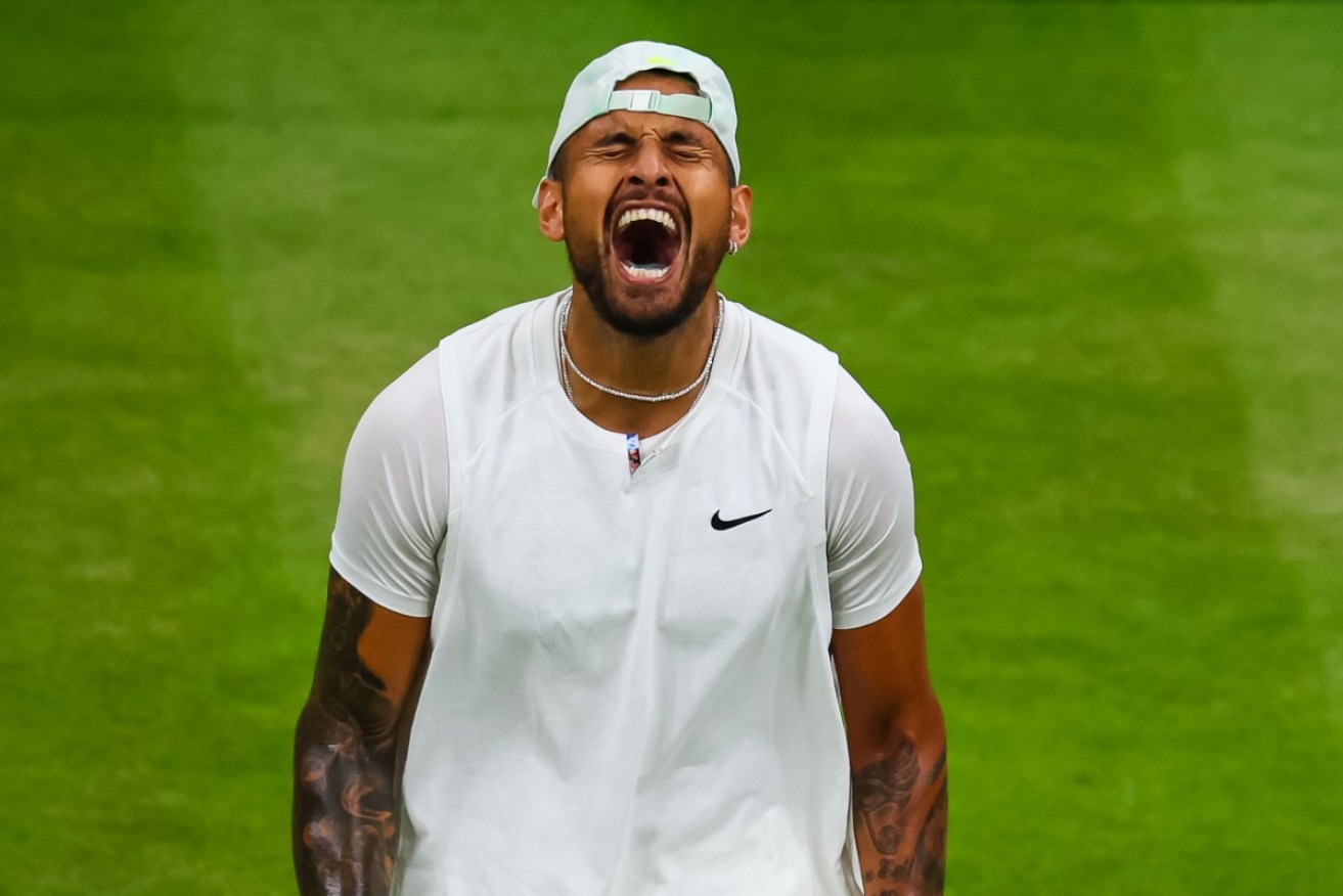 Kyrgios knows the agony of defeat after his 2022 Wimbledon final loss to Djokovic.