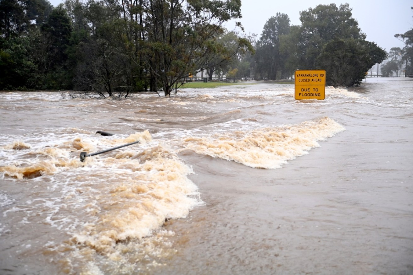 Heavy rain is forecast for NSW's northeast with residents in low lying areas warned to be on alert.