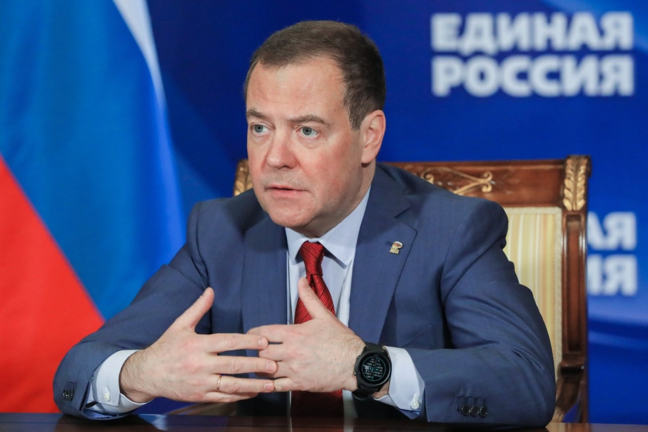 Former Russian President Dmitry Medvedev has warned the US about messing with a nuclear power. 
