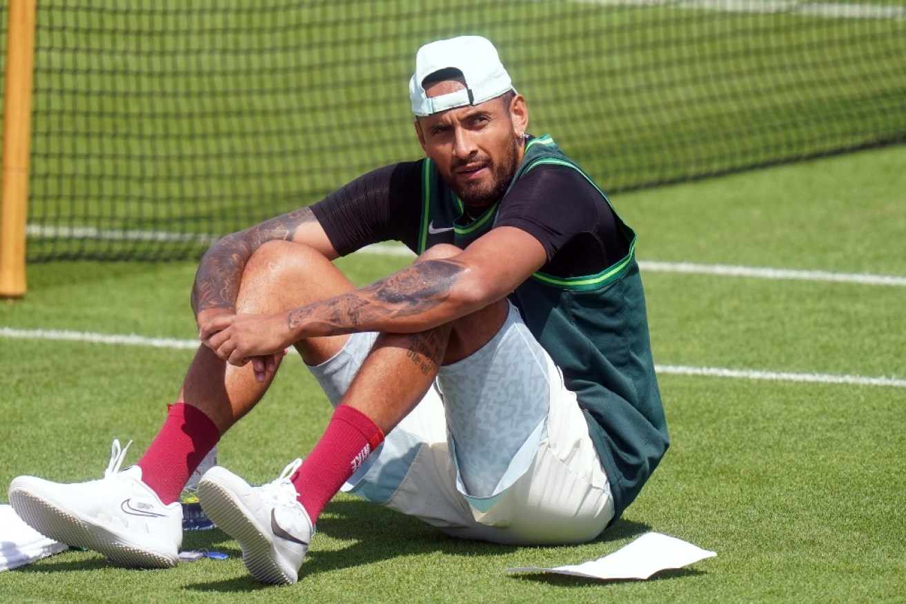 Nick Kyrgios will play his first Wimbledon singles final on Sunday (UK time).