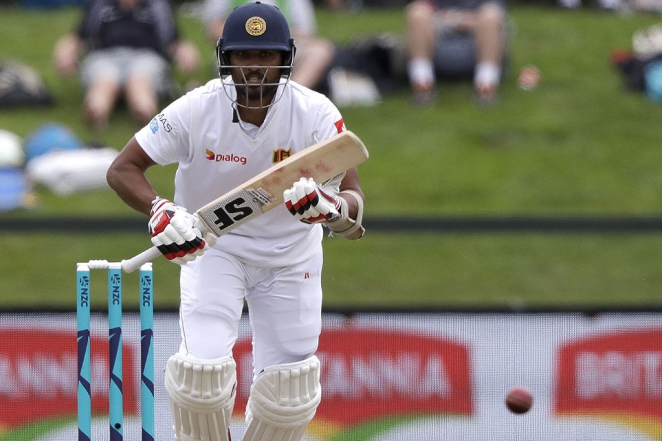 Dinesh Chandimal made a double century as Sri Lanka won the second Test against Australia in Galle.