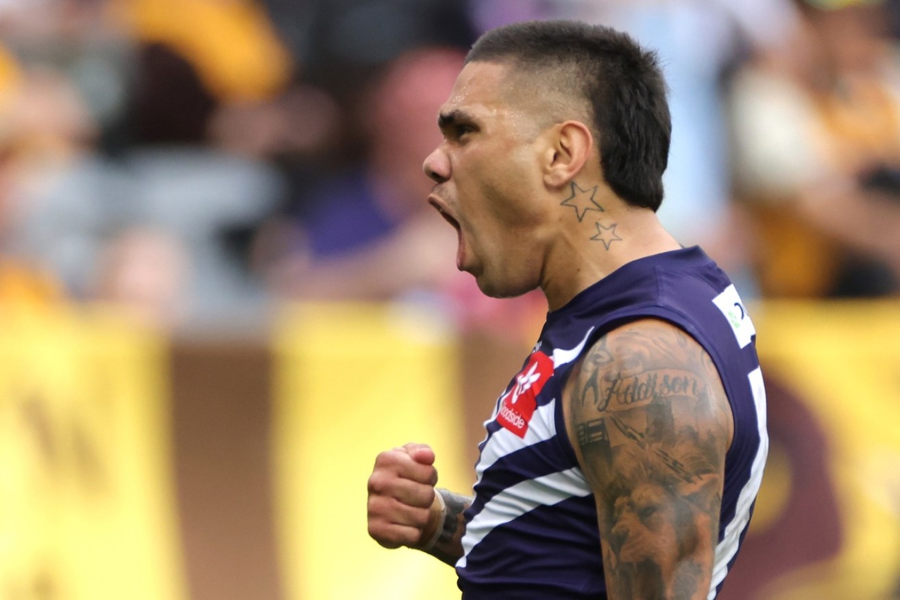 Fremantle's Michael Walters is the latest AFL player subjected to racial abuse on social media.