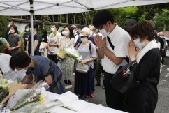 Japan bids sombre farewell to slain Abe