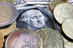 Euro on brink of reaching parity with US dollar