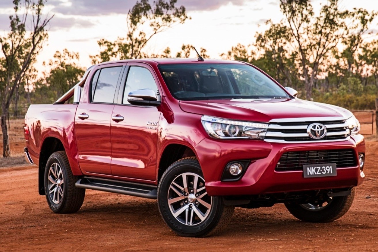 One customer who bought a Hilux changed his mind after reading Toyota's privacy policy. Photo: AAP