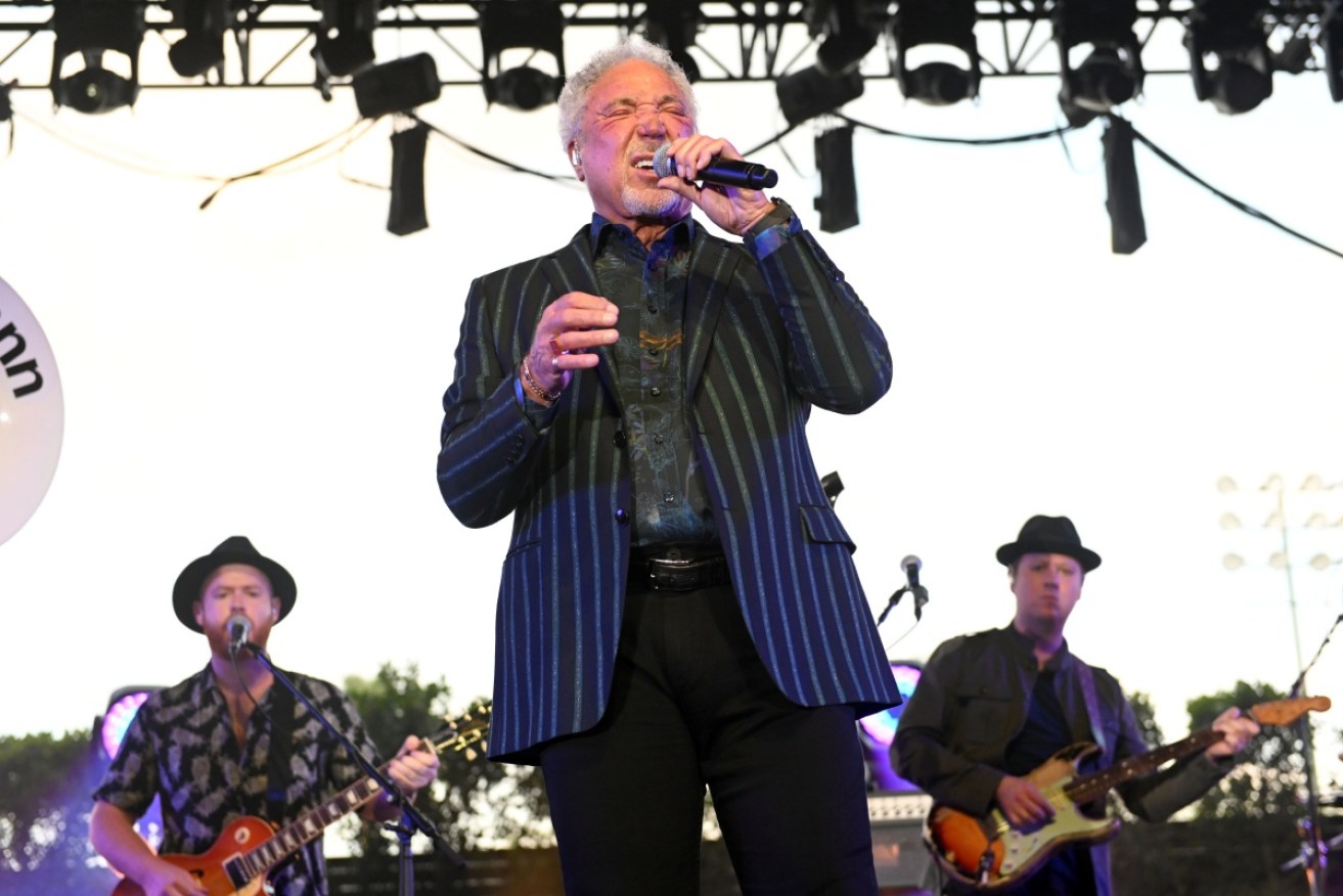 Jones performs in California in 2019.