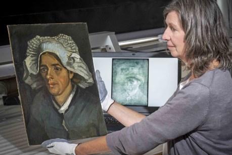 X-ray reveals hidden Van Gogh self-portrait