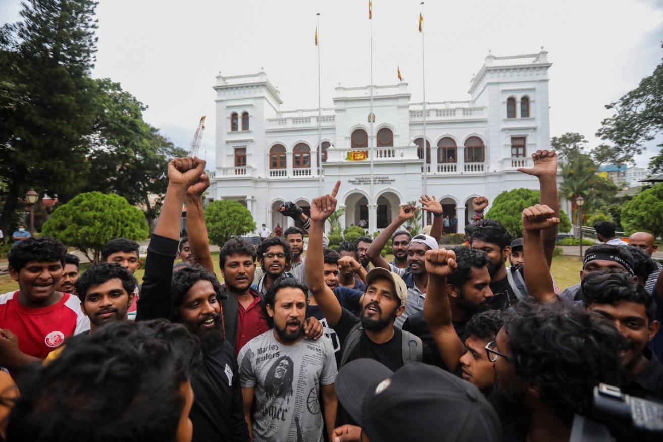 Ranil Wickremesinghe's administration wants to quell unrest after massive anti-government protests.