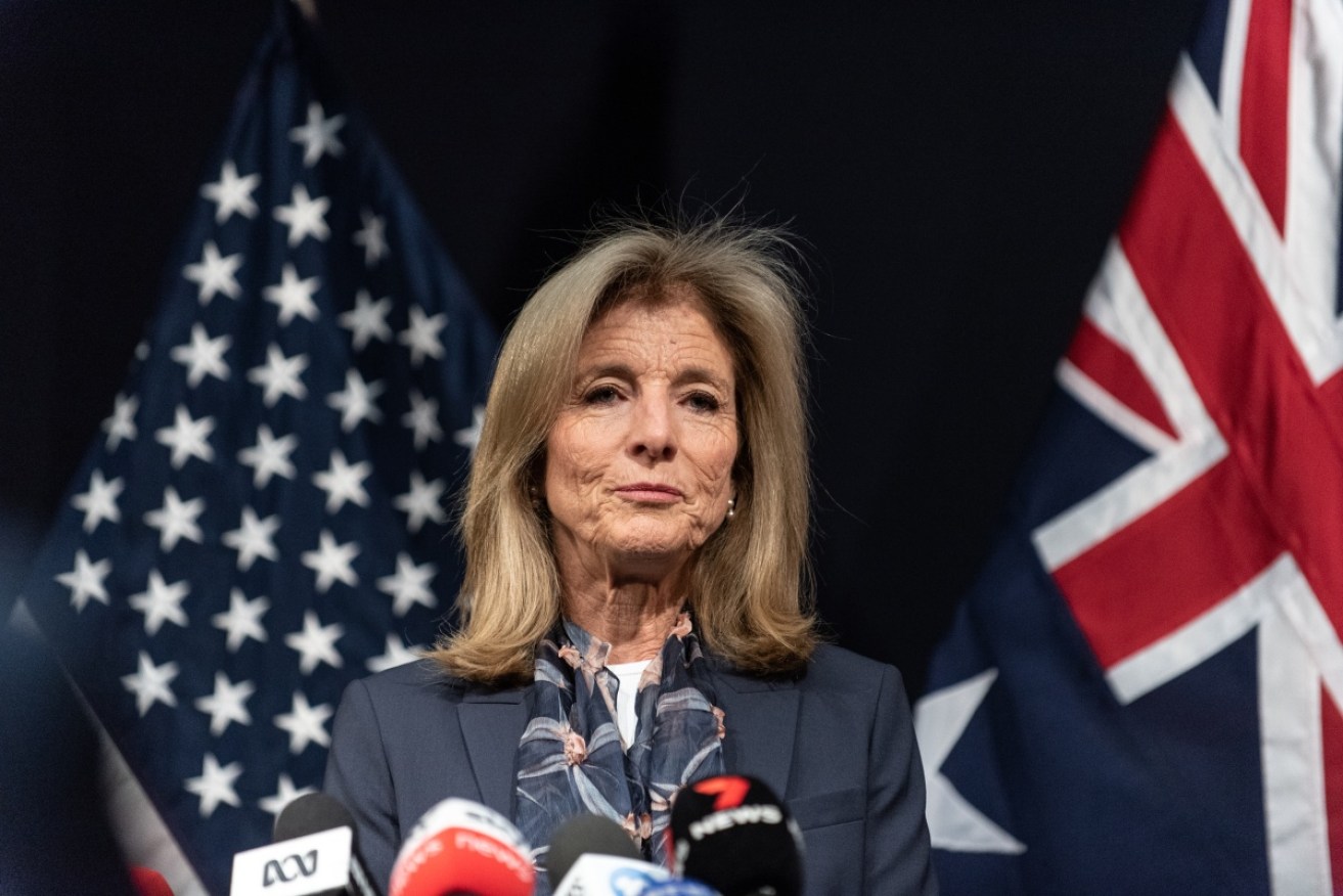 US ambassador to Australia Caroline Kennedy lauds a focus on climate change and reducing emissions.