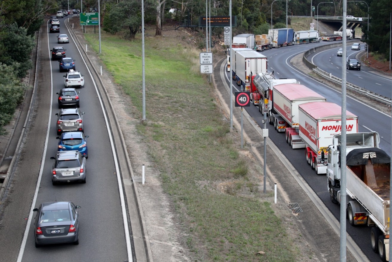 The base of Adelaide's South Eastern Freeway has been the scene of a number of serious crashes.