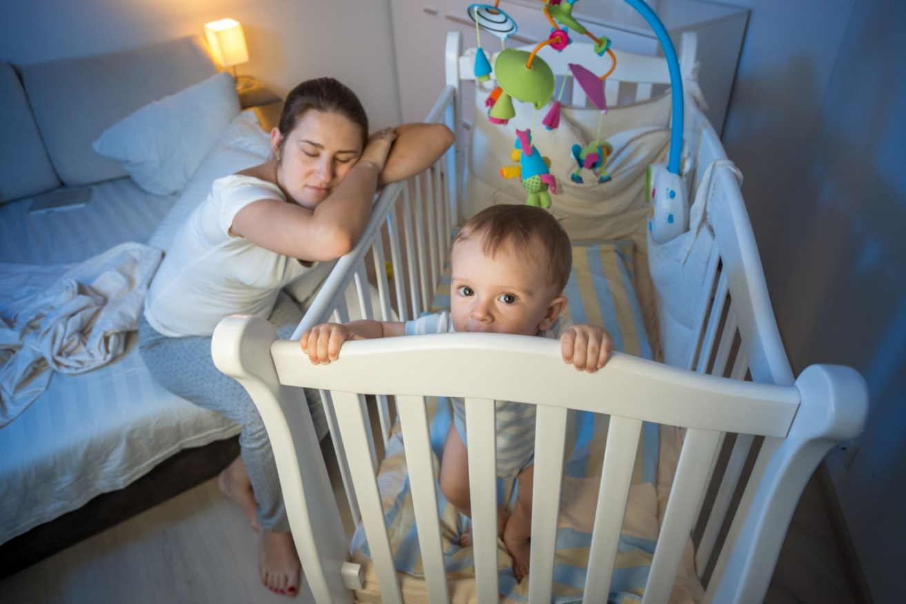 New research says it's not a lack of sleep that affects the sex life of new parents, but the number of night visits to the crib.