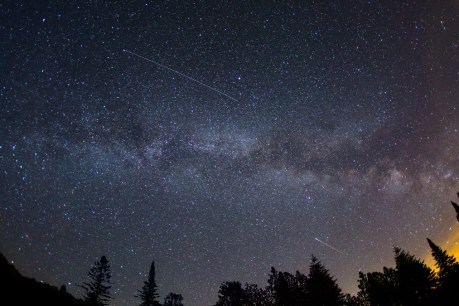 A triple meteoric spectacle is set to grace our skies this weekend